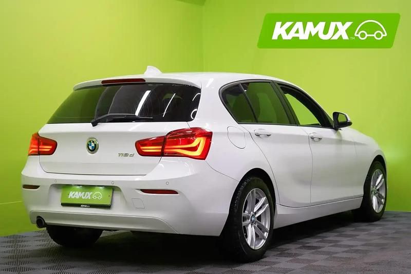 Käytetty BMW 118 150 HP (110 kW) 2018 Valkoinen Viistoperä