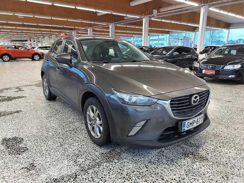 Harmaa Käytetty 2017 Mazda CX-3 Touring Katumaasturi | 13 800 € (Perustarjous) - Kuva 1/4