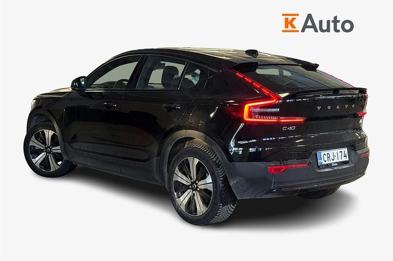 Käytetty Volvo C40 Plus 169 kW (231 HP) 2023 Musta Katumaasturi