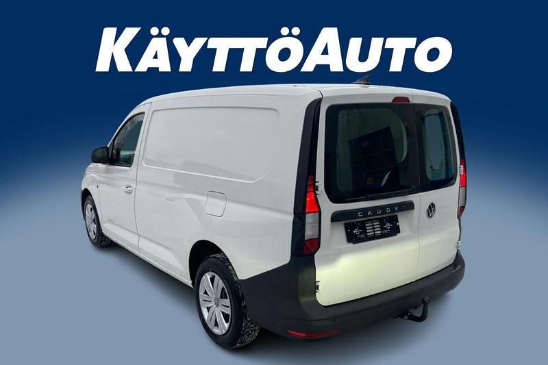 Uusi VW Caddy Maxi 122 HP (89 kW) 2025 Candyweiü Tila-auto