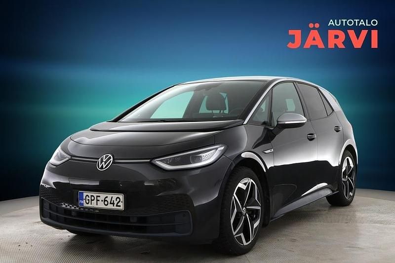 Musta Käytetty 2021 VW ID.3 Viistoperä | 17 900 € (Supertarjous) - Kuva 1/3