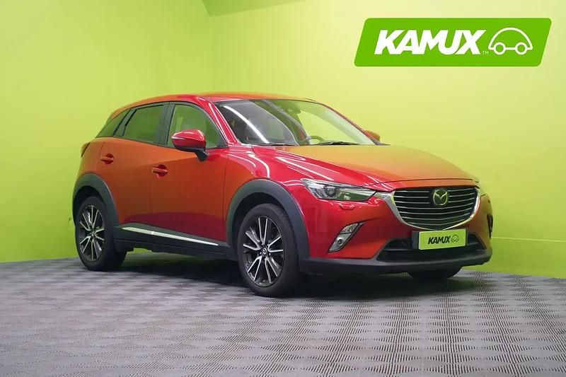 Punainen Käytetty 2016 Mazda CX-3 Luxury Katumaasturi | 14 800 € - Kuva 1/4