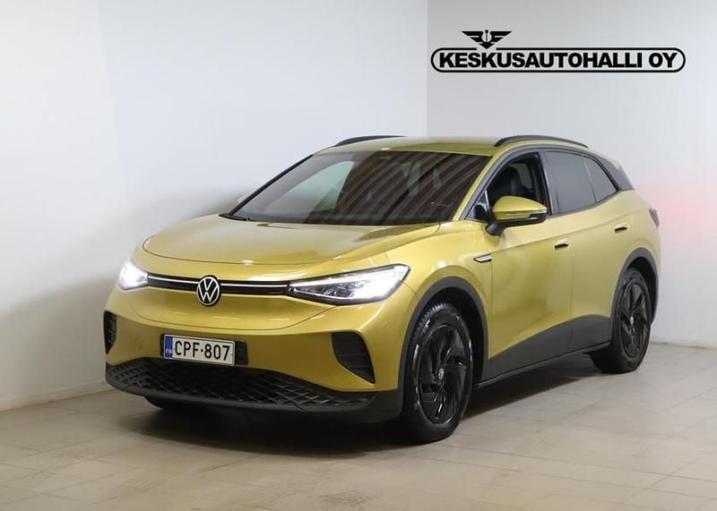 Käytetty VW ID.4 Pure 108 kW (148 HP) 2021 Keltainen Katumaasturi