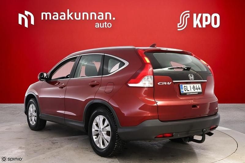 Käytetty Honda CR-V Elegance 120 HP (88 kW) 2014 Punainen Katumaasturi