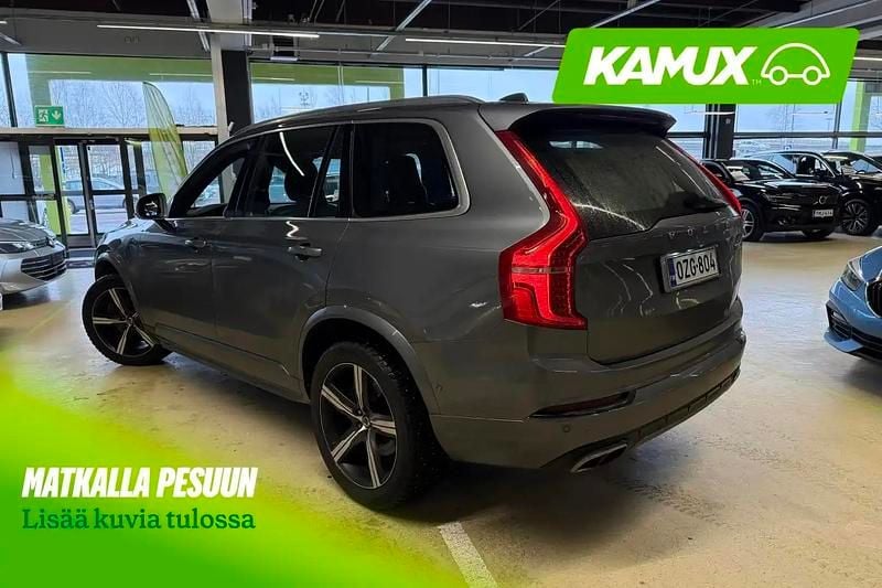 Käytetty Volvo XC90 R-Design 320 HP (235 kW) 2016 Hopea / harmaa Katumaasturi