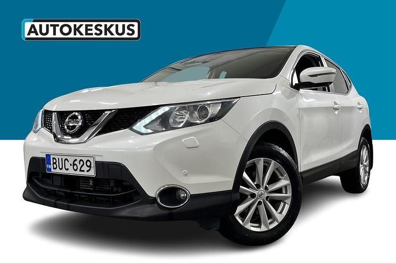 Valkoinen Käytetty 2017 Nissan Qashqai N-Connecta Katumaasturi | 12 290 € (Hyvä tarjous) - Kuva 1/3