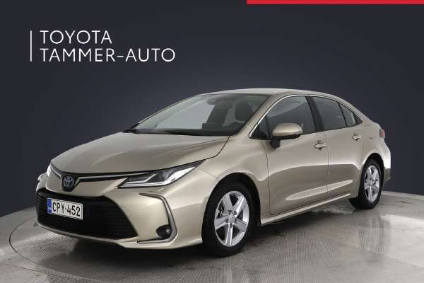 Keltainen Käytetty 2022 Toyota Corolla Active Sedan | 21 980 € (Hieman kallis) - Kuva 1/4