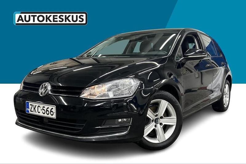 Musta Käytetty 2014 VW Golf VII Highline Viistoperä | 8 190 € (Perustarjous) - Kuva 1/3