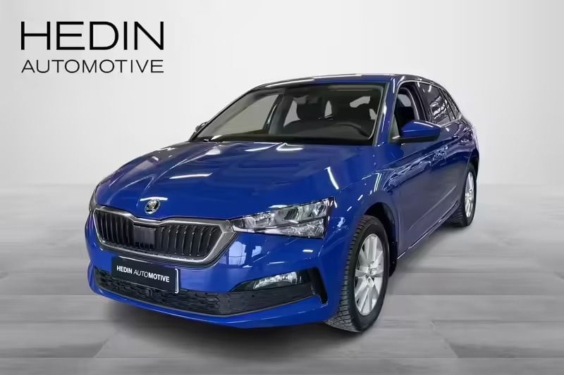 Sininen Käytetty 2021 Skoda Scala Ambition Viistoperä | 19 900 € (Hieman kallis) - Kuva 1/4
