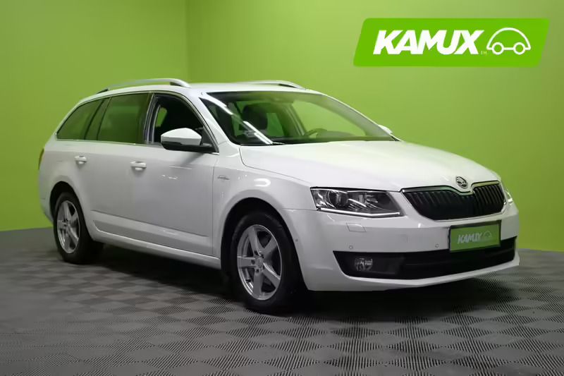 Valkoinen Käytetty 2015 Skoda Octavia Business Line Farmari | 11 300 € (Perustarjous) - Kuva 1/3