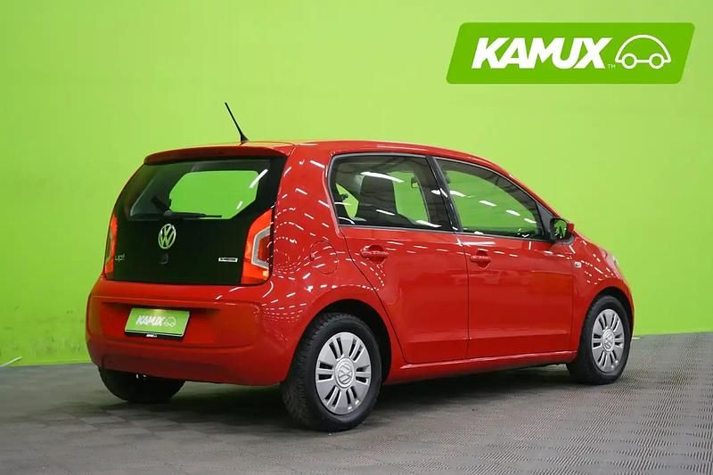 Käytetty VW up! move up! 75 HP (55 kW) 2015 Punainen Viistoperä