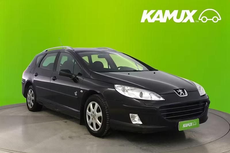 Käytetty Peugeot 407 125 HP (91 kW) 2007 Musta Farmari