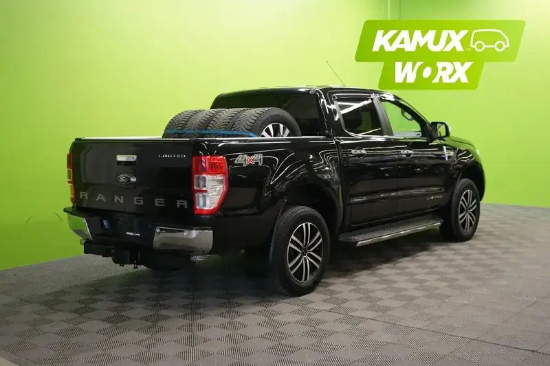Käytetty Ford Ranger Limited 200 HP (147 kW) 2017 Panther black (metallic) Nouto