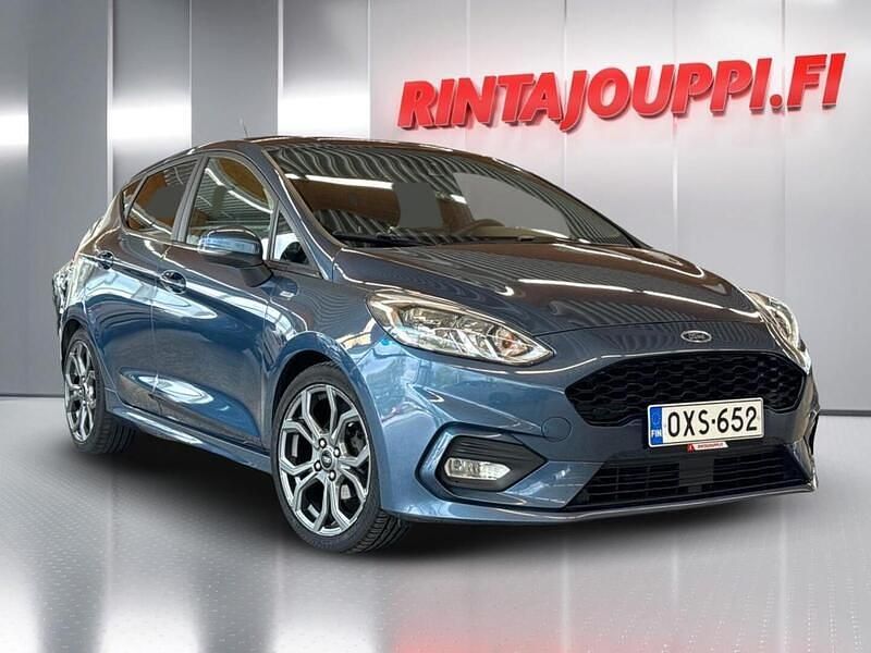 Sininen Käytetty 2018 Ford Fiesta ST-Line Viistoperä | 11 700 € (Perustarjous) - Kuva 1/3