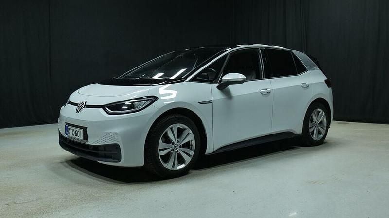 Käytetty VW ID.3 150 kW (204 HP) 2020 Valkoinen Viistoperä