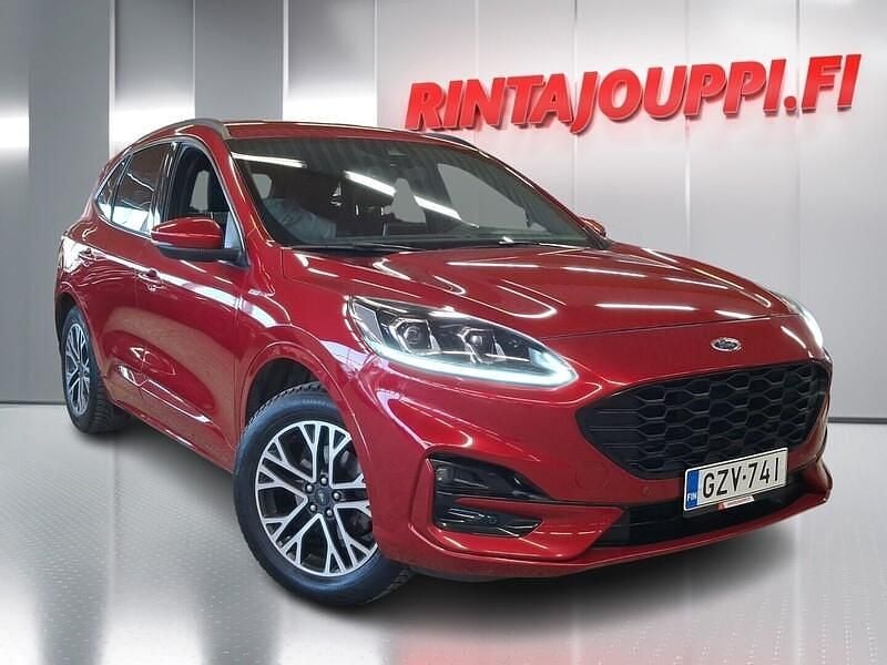 Punainen Käytetty 2021 Ford Kuga Premium Katumaasturi | 23 080 € (Hyvä tarjous) - Kuva 1/3