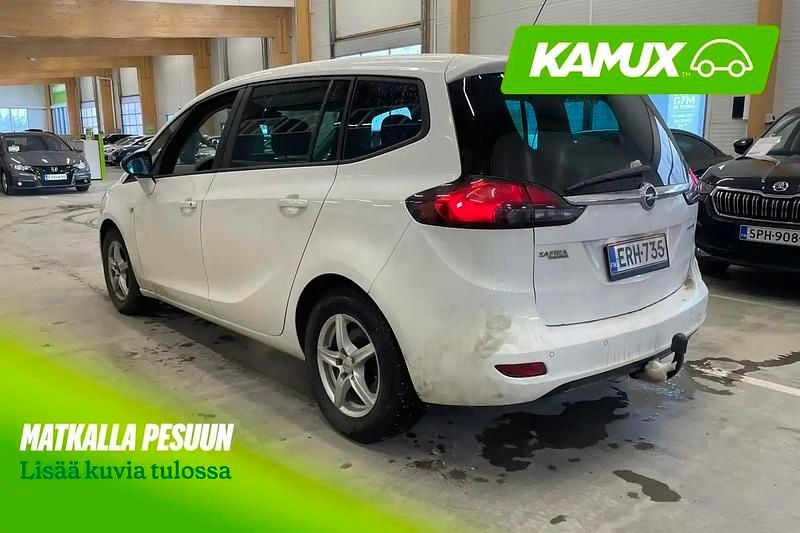 Käytetty Opel Zafira Tourer drive 150 HP (110 kW) 2016 Valkoinen Tila-auto