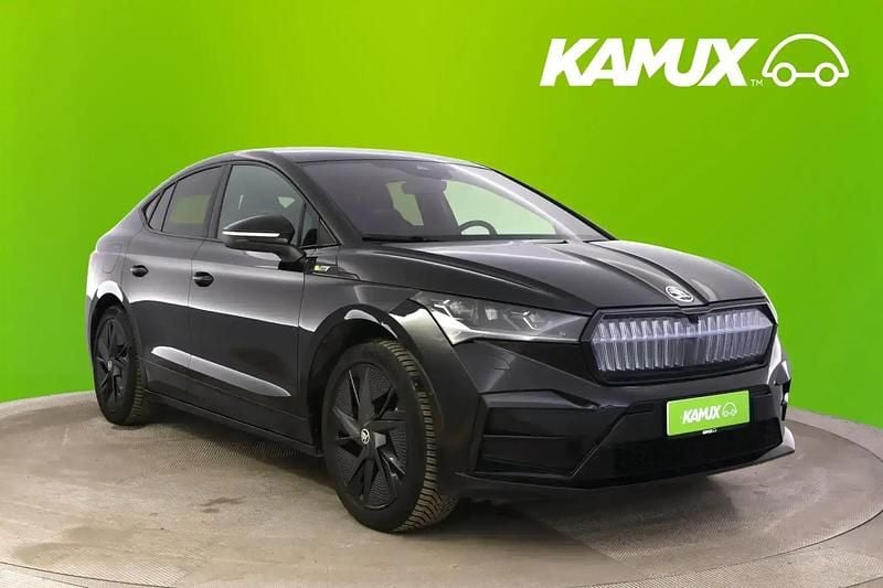 Käytetty Skoda Enyaq iV Suite 219 kW (299 HP) 2022 Musta Katumaasturi