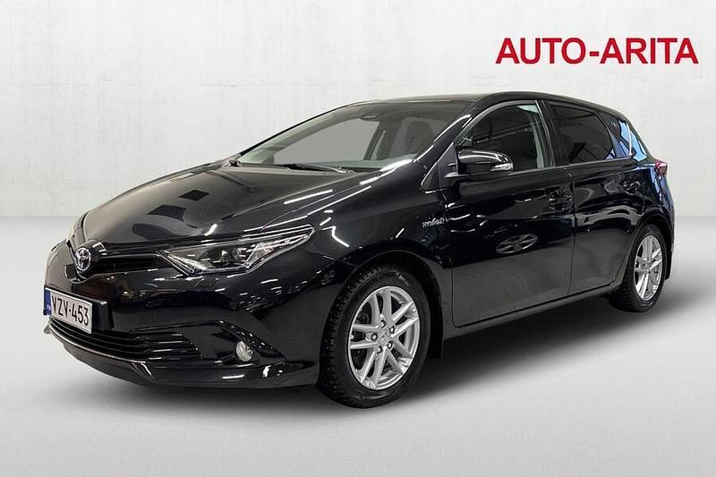 Musta Käytetty 2018 Toyota Auris Hybrid Active Viistoperä | 17 770 € (Perustarjous) - Kuva 1/4