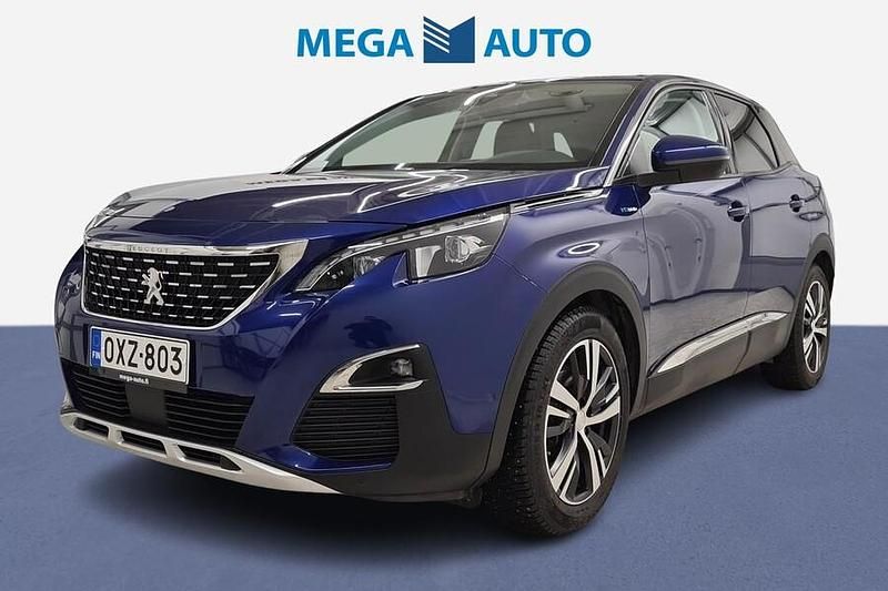 Sininen Käytetty 2020 Peugeot 3008 Allure Katumaasturi | 18 880 € (Hyvä tarjous) - Kuva 1/4