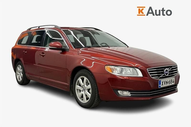 Käytetty Volvo V70 Business Edition 181 HP (133 kW) 2014 Punainen Farmari