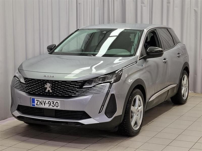 Harmaa Käytetty 2022 Peugeot 3008 Allure Katumaasturi | 25 900 € (Hieman kallis) - Kuva 1/4