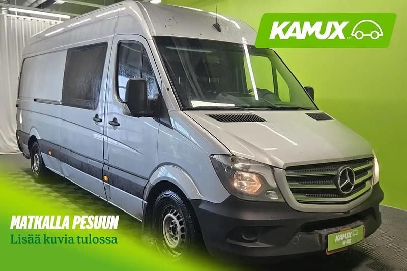 Hopea / harmaa Käytetty 2016 Mercedes Sprinter Van | 14 900 € (Supertarjous) - Kuva 1/4