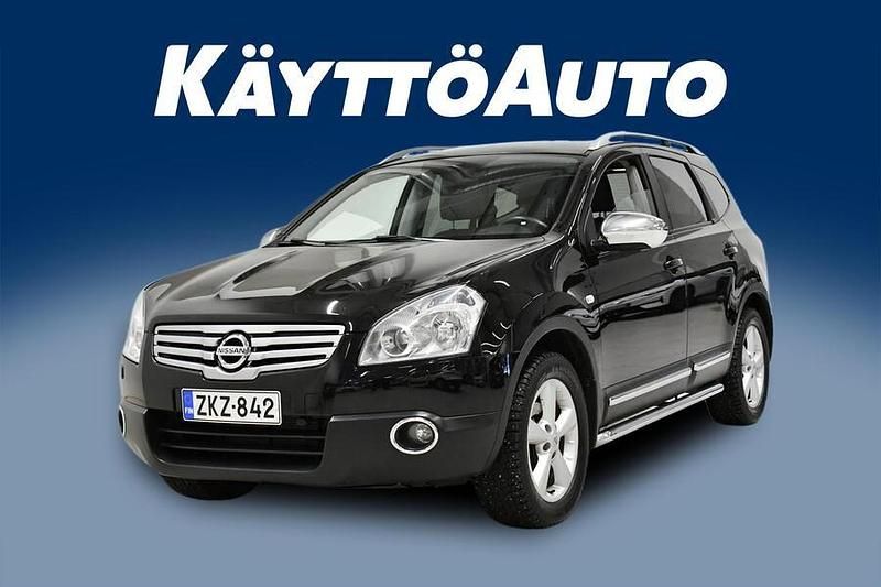 Käytetty Nissan Qashqai +2 Acenta 141 HP (103 kW) 2009 Musta Katumaasturi