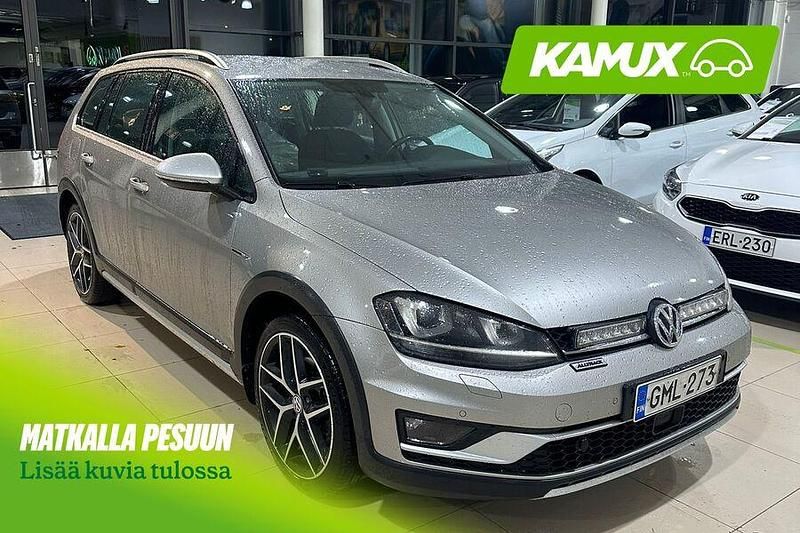 Hopea / harmaa Käytetty 2017 VW Golf Alltrack Edition Farmari | 15 890 € (Hyvä tarjous) - Kuva 1/4