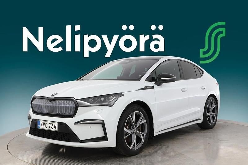 Käytetty Skoda Enyaq iV SportLine 194 kW (265 HP) 2023 Valkoinen Katumaasturi