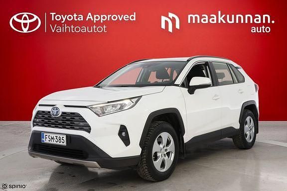 Valkoinen Käytetty 2022 Toyota RAV4 Edition Katumaasturi | 36 800 € (Perustarjous) - Kuva 1/4