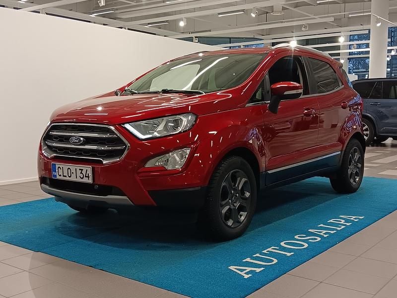 Punainen Käytetty 2018 Ford Ecosport Titanium Katumaasturi | 9 900 € (Perustarjous) - Kuva 1/4