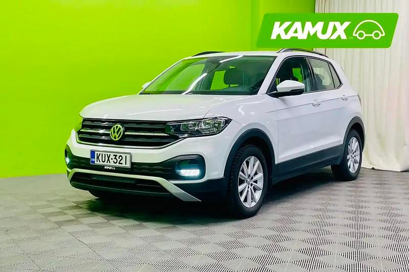 Käytetty VW T-Cross 95 HP (69 kW) 2020 Valkoinen Katumaasturi