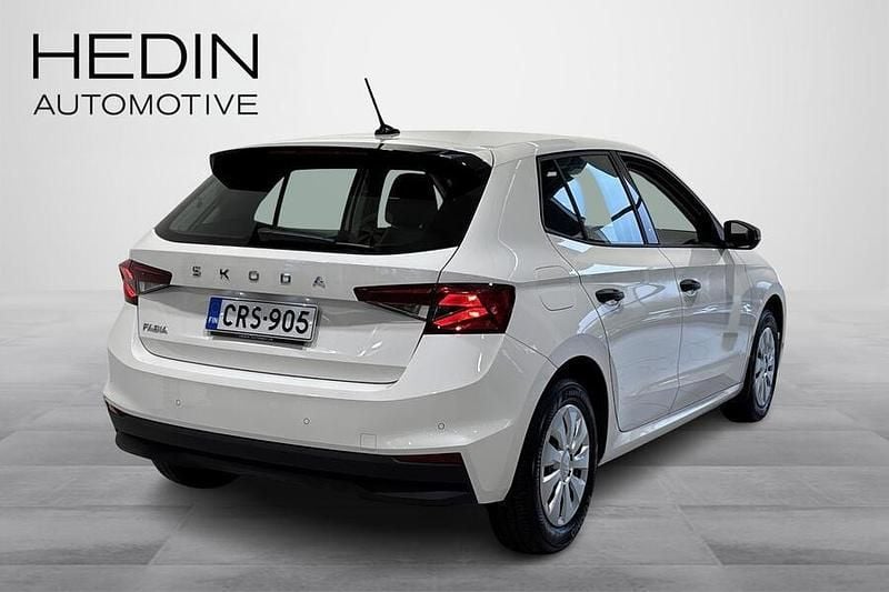 Käytetty Skoda Fabia Essence 95 HP (69 kW) 2024 Valkoinen Viistoperä