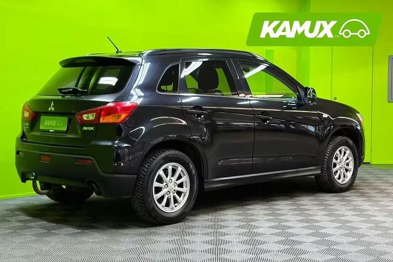 Käytetty Mitsubishi ASX Invite 116 HP (85 kW) 2012 Musta Katumaasturi