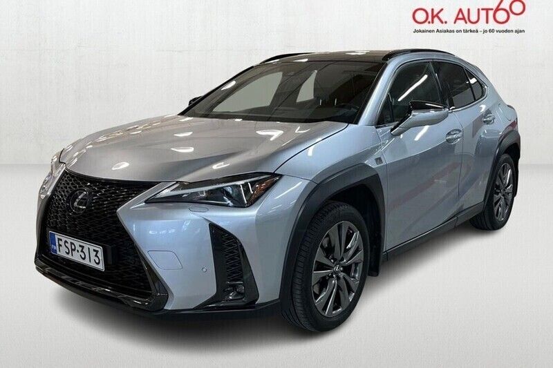 Hopea Käytetty 2022 Lexus UX 250h Sport Design Packet Katumaasturi | 34 990 € (Perustarjous) - Kuva 1/4