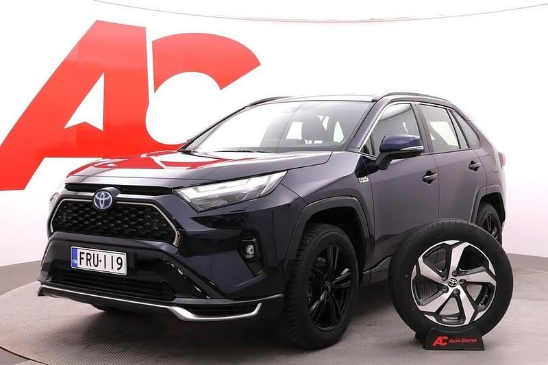 Sininen Käytetty 2024 Toyota RAV4 Hybrid Active Katumaasturi | 50 990 € (Kallis) - Kuva 1/4