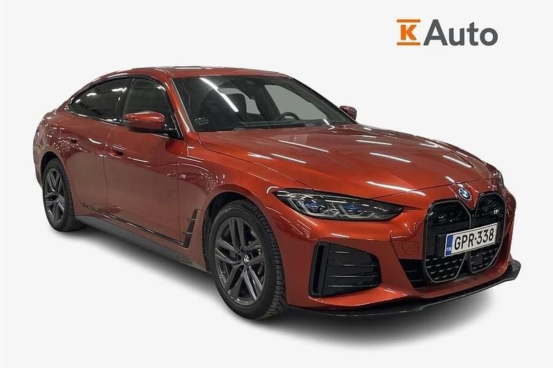 Käytetty BMW i4 Performance 250 kW (340 HP) 2024 Oranssi Sedan