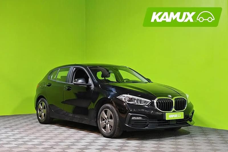 Musta Käytetty 2021 BMW 118 Viistoperä | 14 900 € (Hyvä tarjous) - Kuva 1/4