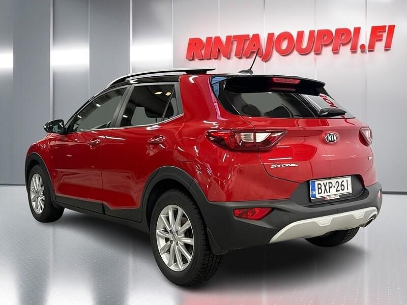 Käytetty Kia Stonic EX 120 HP (88 kW) 2019 Punainen Katumaasturi