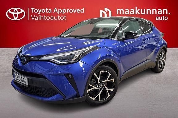 Sininen Käytetty 2021 Toyota C-HR Team Katumaasturi | 29 500 € (Perustarjous) - Kuva 1/4