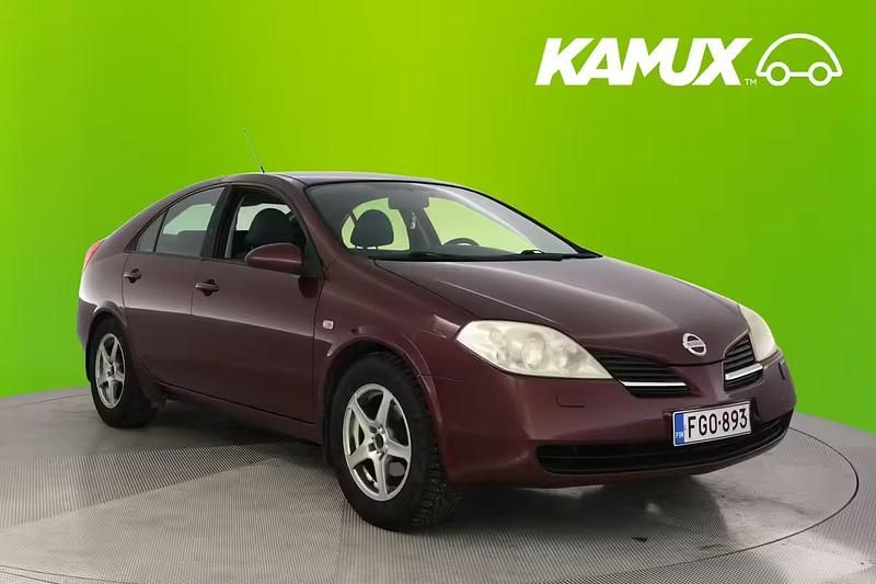 Punainen Käytetty 2005 Nissan Primera Sedan | 1 490 € (Perustarjous) - Kuva 1/4