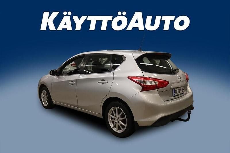 Käytetty Nissan Pulsar Acenta 116 HP (85 kW) 2015 Met. hopea Viistoperä