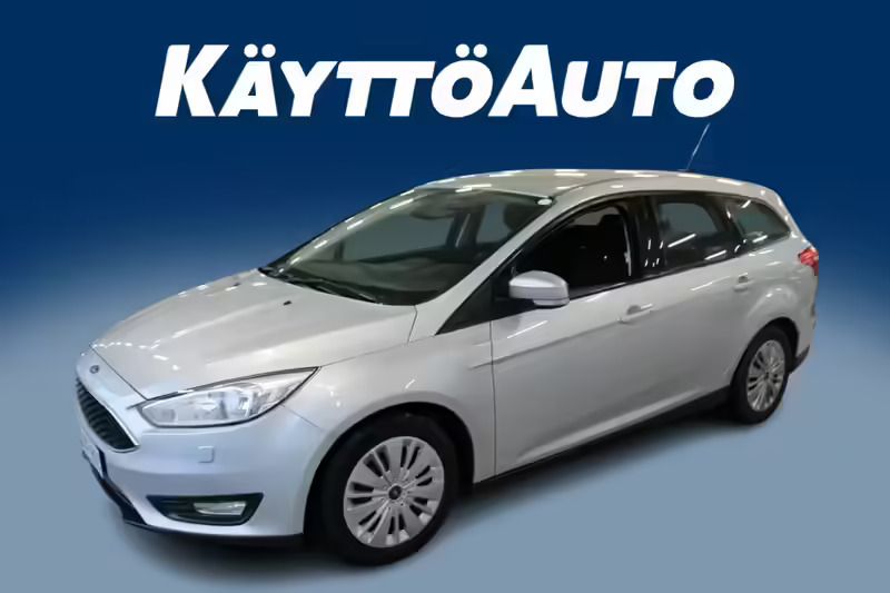 Harmaa Käytetty 2015 Ford Focus Trend Farmari | 7 900 € (Hyvä tarjous) - Kuva 1/4