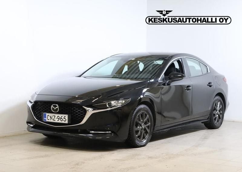 Musta Käytetty 2019 Mazda 3 Sedan | 18 400 € (Perustarjous) - Kuva 1/4