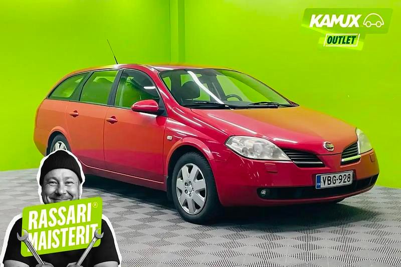 Punainen Käytetty 2004 Nissan Primera Farmari | 1 700 € (Hyvä tarjous) - Kuva 1/4