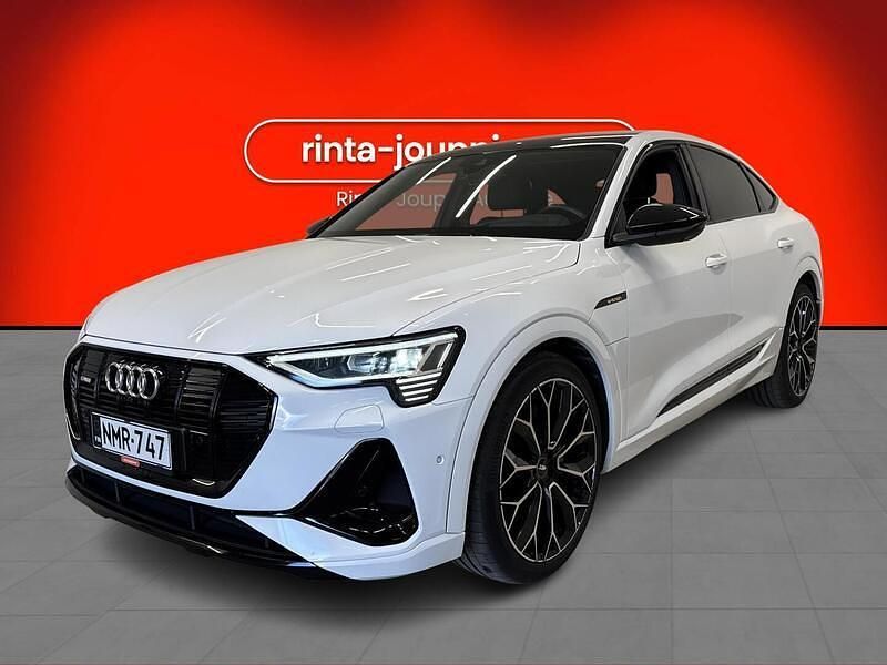 Valkoinen Käytetty 2020 Audi e-tron Sportback S-Line Katumaasturi | 34 490 € (Perustarjous) - Kuva 1/4