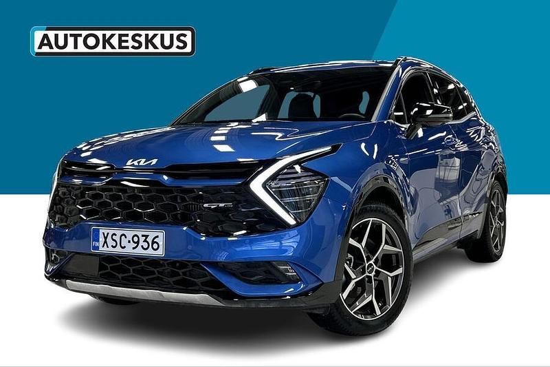 Sininen Käytetty 2023 Kia Sportage GT-Line Katumaasturi | 39 900 € (Kallis) - Kuva 1/3