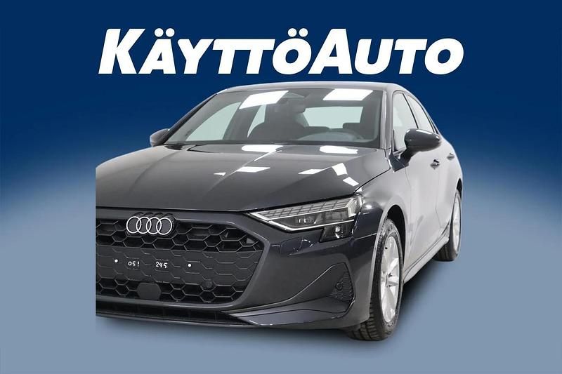 Uusi Audi A3 Advanced 116 HP (85 kW) 2026 Manhattan harmaa met Sedan