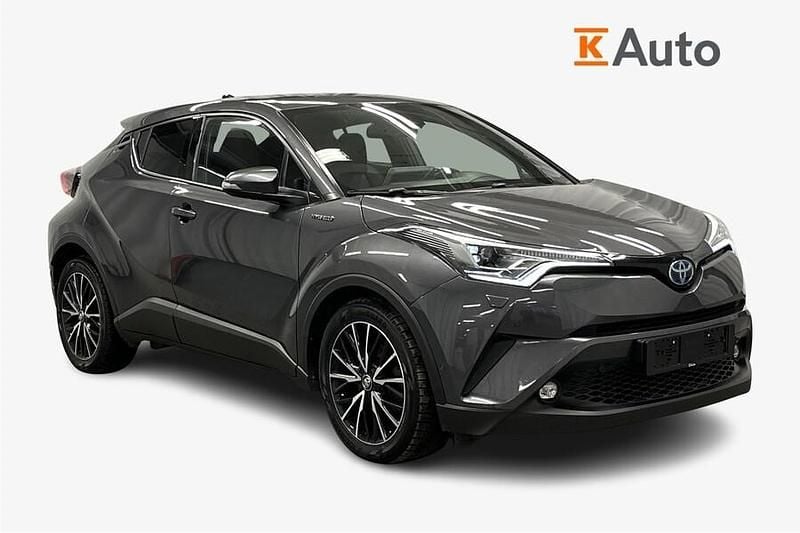 Harmaa Käytetty 2018 Toyota C-HR Luxury Katumaasturi | 21 490 € (Hyvä tarjous) - Kuva 1/3